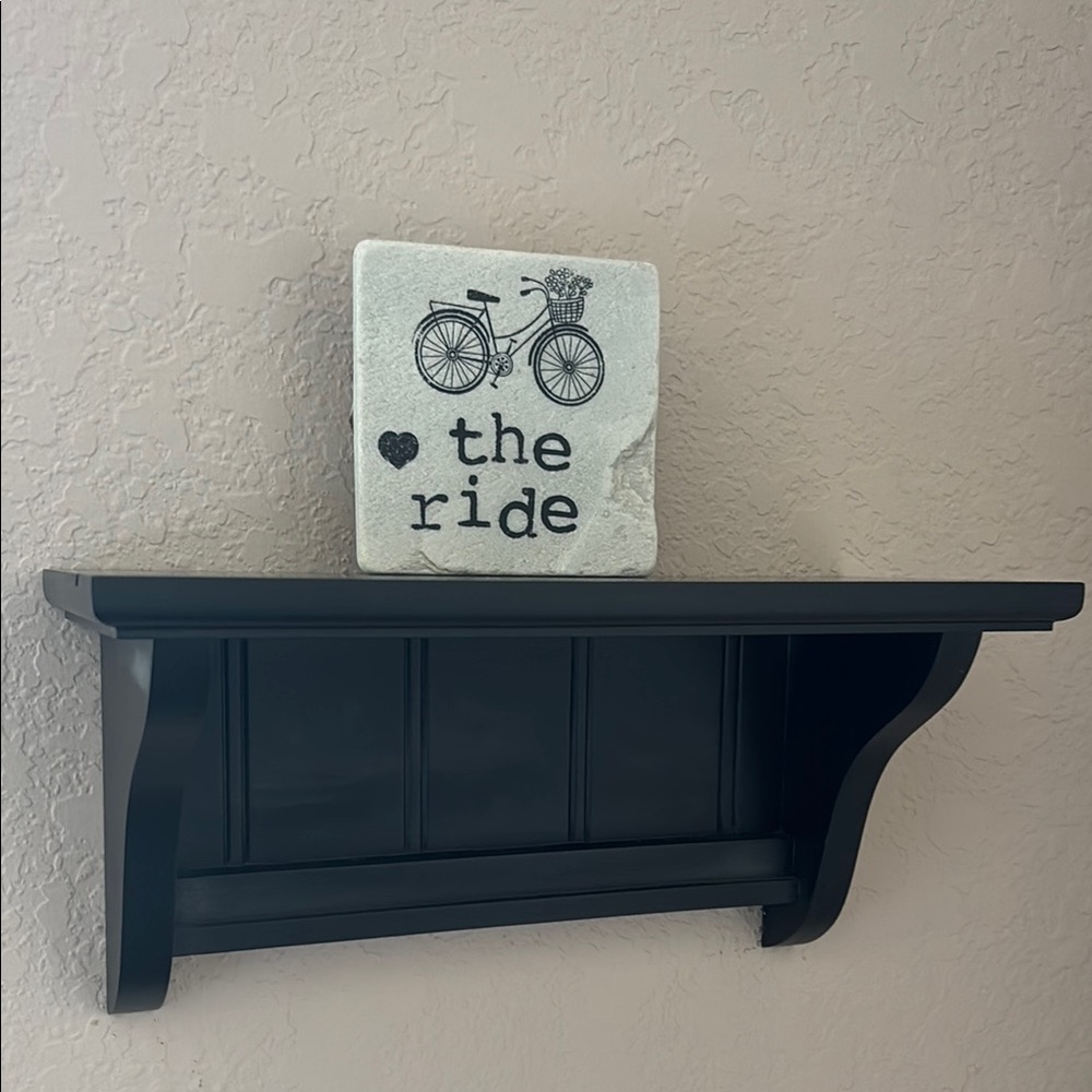Stone Trivet Bicycle Decor